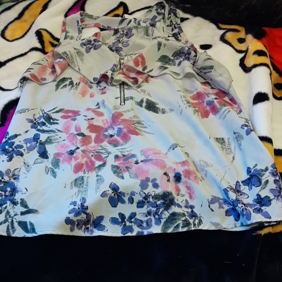 3/$20 Lily White Tank Top - Picture 1 of 1